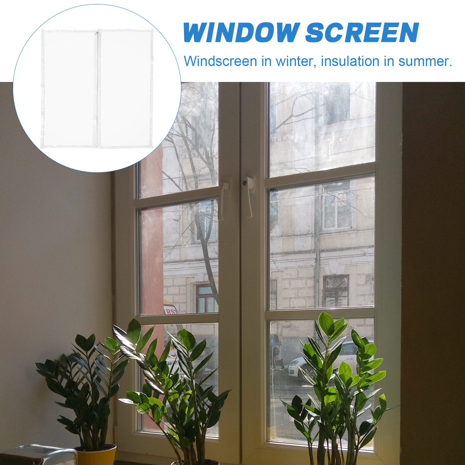 ฟิล์มฉนวนกันความร้อนหน้าต่างสำ - Window Insulation Film บทวิจารณ์และราคา