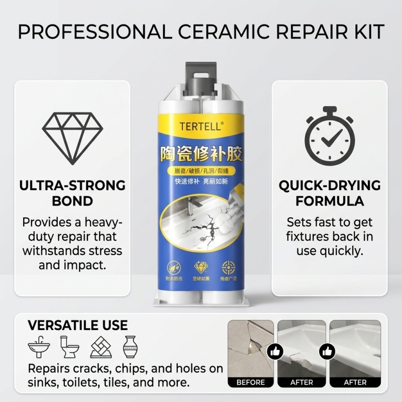 กาวซ่อมแซมรอยแตกเซรามิกสีขาว ก - Tile Grout Repair บทวิจารณ์และราคา
