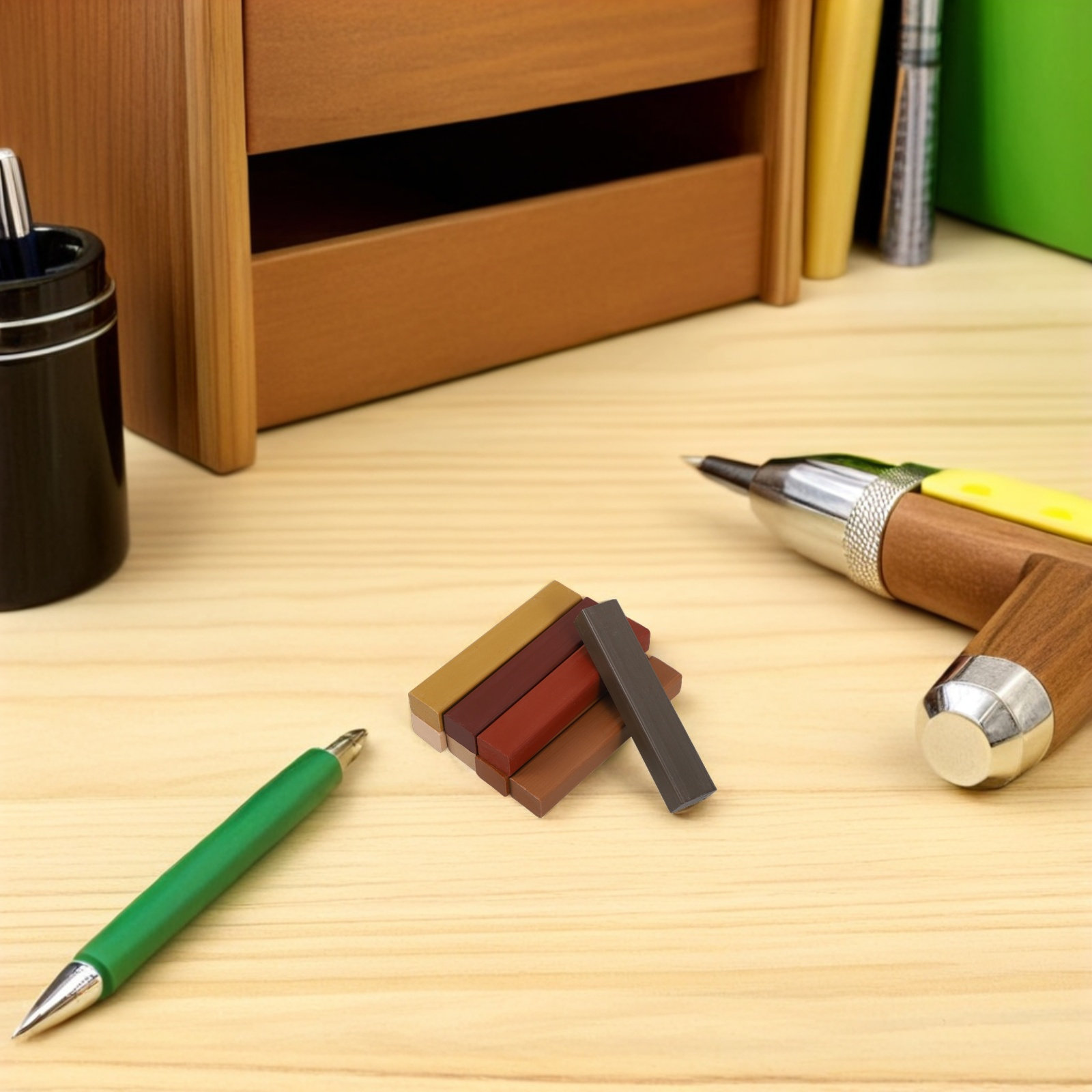ชุดดินสอแว็กซ์ซ่อมแซมไม้ 8 ชิ้ - Wood Filler Stick บทวิจารณ์และราคา