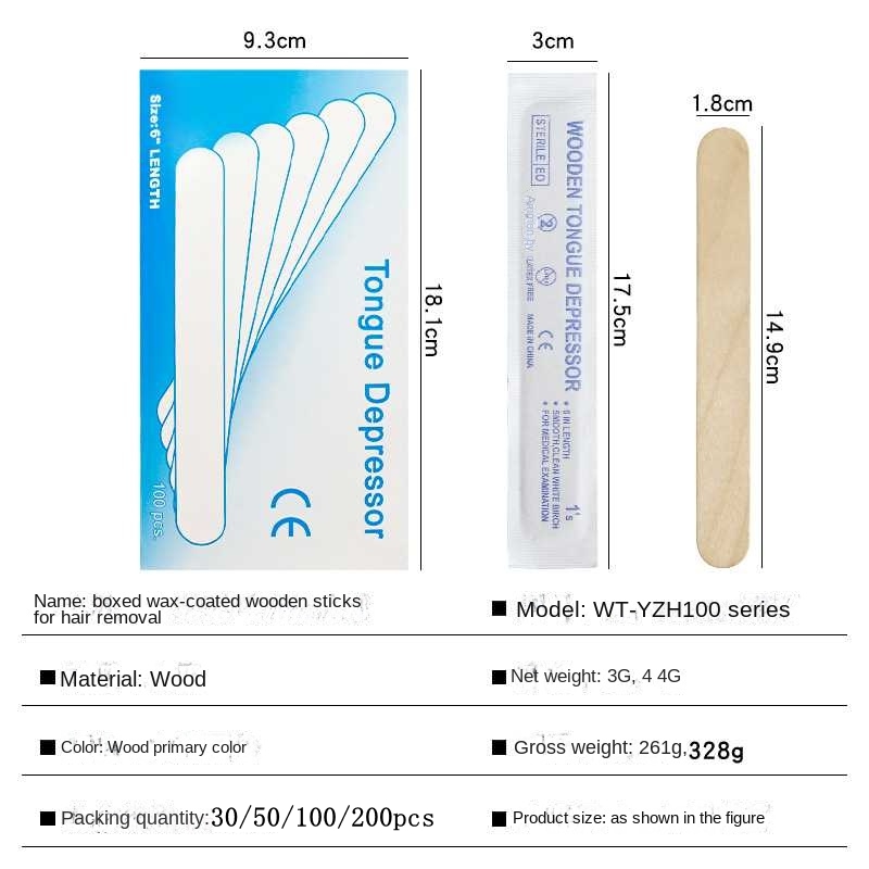 ไม้กดลิ้นสำหรับสักลายแบบใช้แล้ - Wood Filler Stick บทวิจารณ์และราคา
